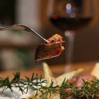 A5ランク黒毛和牛ステーキ＆パスタ